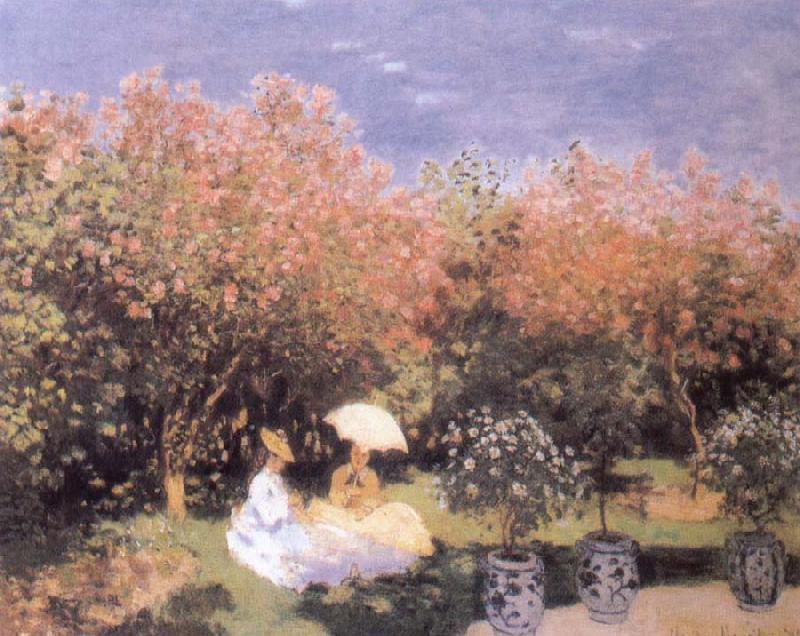 Claude Monet The Garden Germany oil painting art
